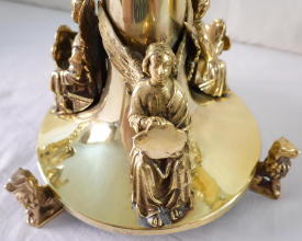 High Altar Set of six Candlesticks in Hardman Style